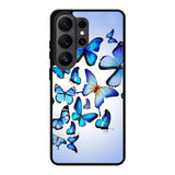 Beautiful Blue Butterfly Samsung Galaxy S26 Ultra Case