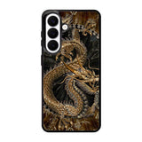 Black And Gold Dragon Samsung Galaxy S26 Plus phone case