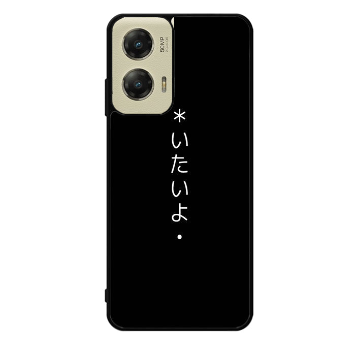 Sad Japanese Motorola Moto G Stylus 5G 2024 Case