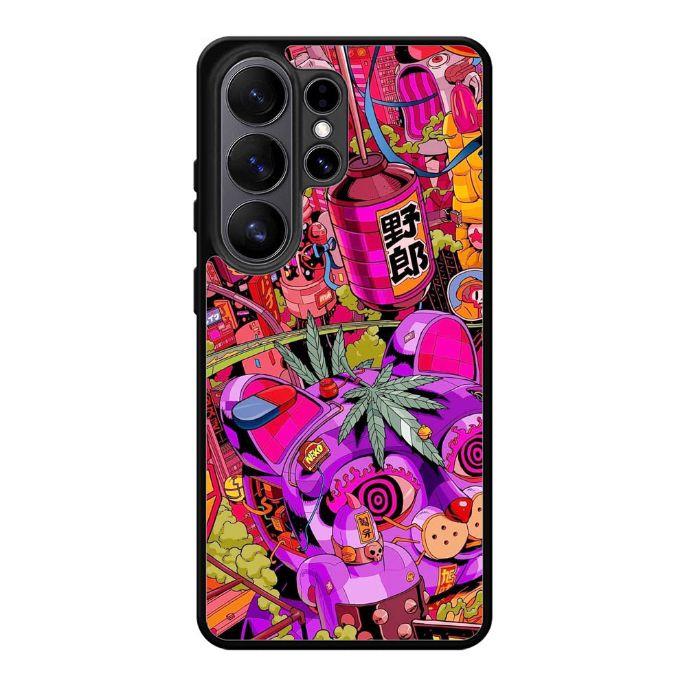 Stoner Trippy Samsung Galaxy S26 Ultra phone case