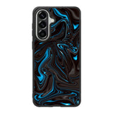 Blue liquid Samsung Galaxy A37 Case