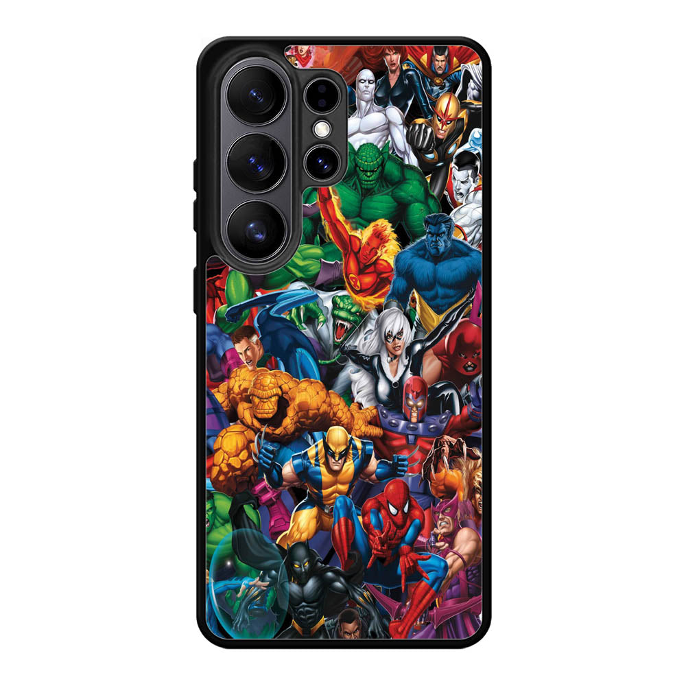Marvel Heroes 4th Samsung Galaxy S26 Ultra phone case