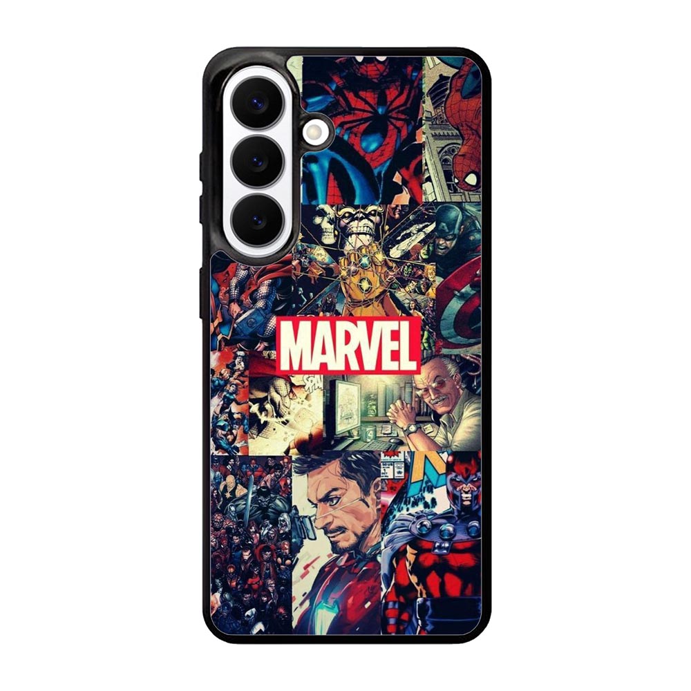 Marvel Comic Heroes Samsung Galaxy S26 phone case