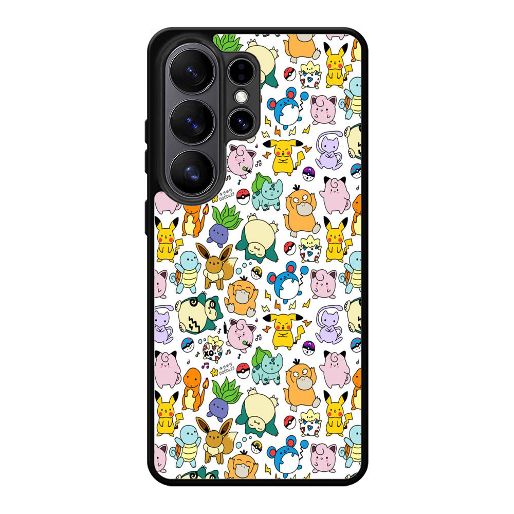 Pattern Pokemon 2nd Samsung Galaxy S26 Ultra phone case