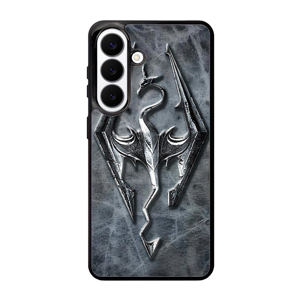 HD Skyrim Logo Samsung Galaxy S26 phone case