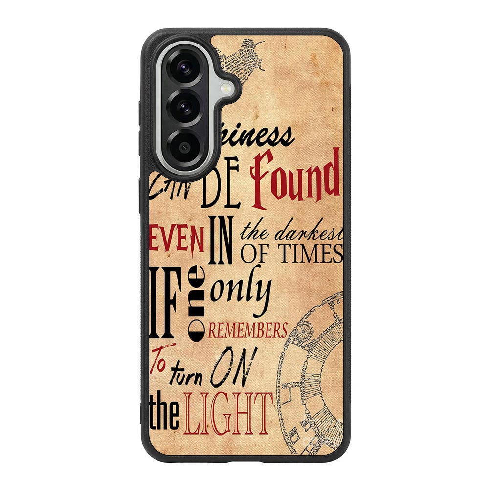 Harry Potter book quote Samsung Galaxy A57 Case