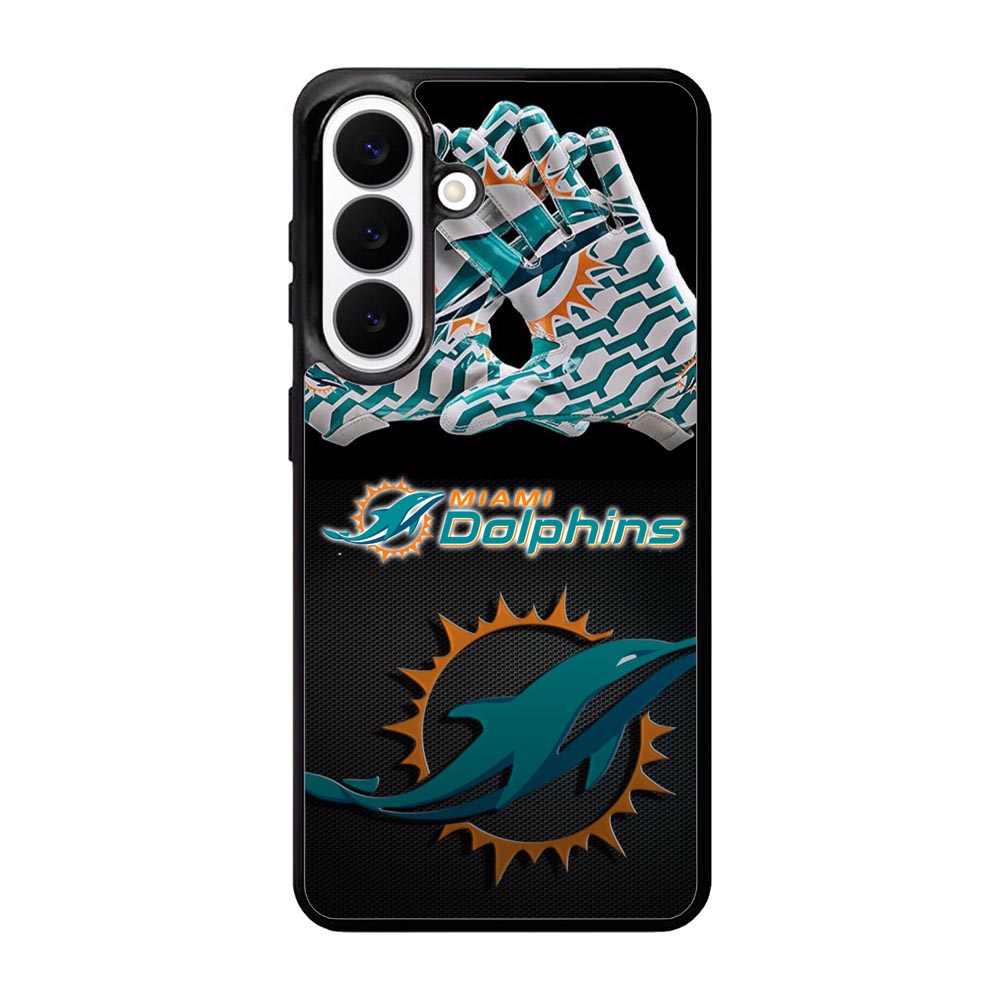 Miami Dolphins Logo Case Samsung Galaxy S26 Plus phone case with DC1133 design