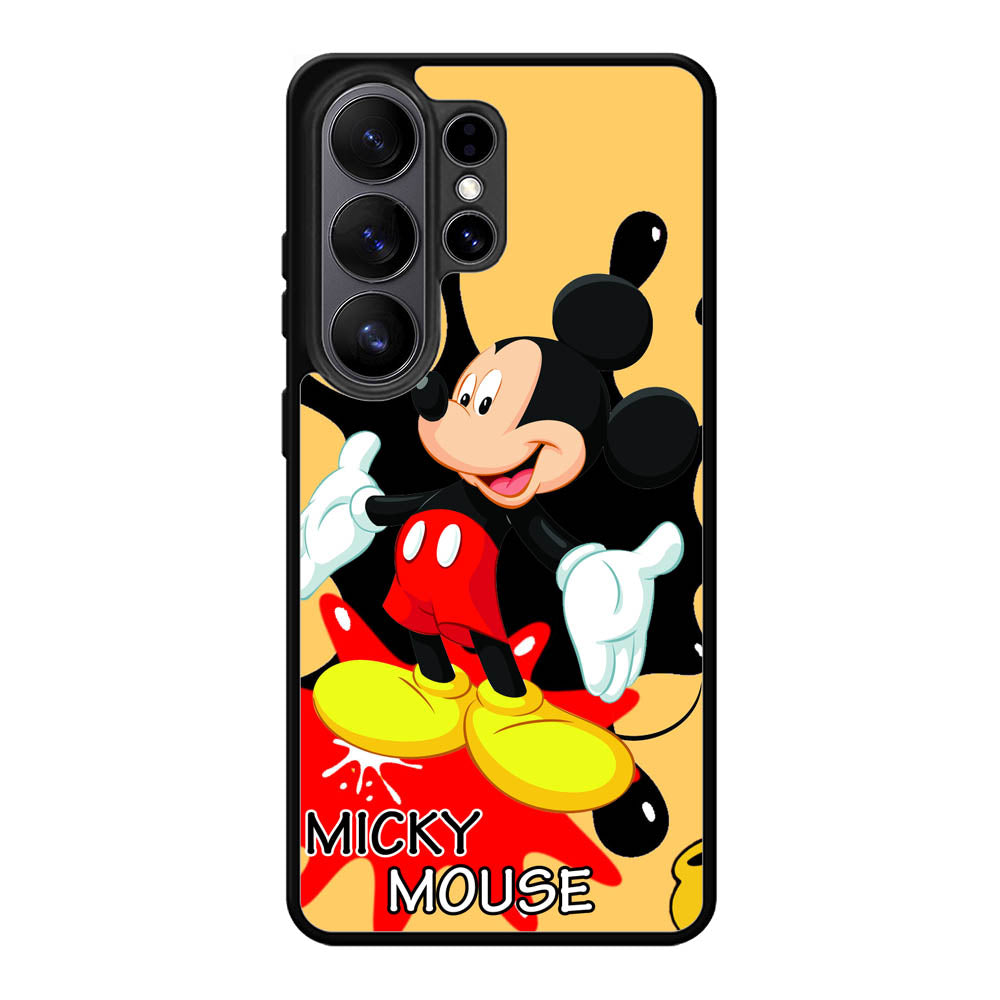 Mickey Mouse Art Samsung Galaxy S26 Ultra phone case