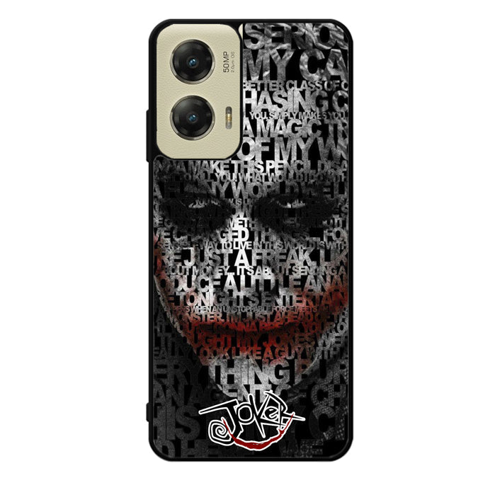 Joker Typography Quotes 1st Motorola Moto G Stylus 5G 2024 Case
