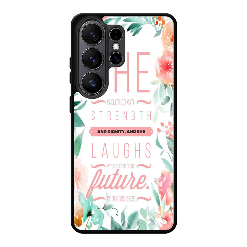 Biblical Proverb Samsung Galaxy S26 Ultra phone case