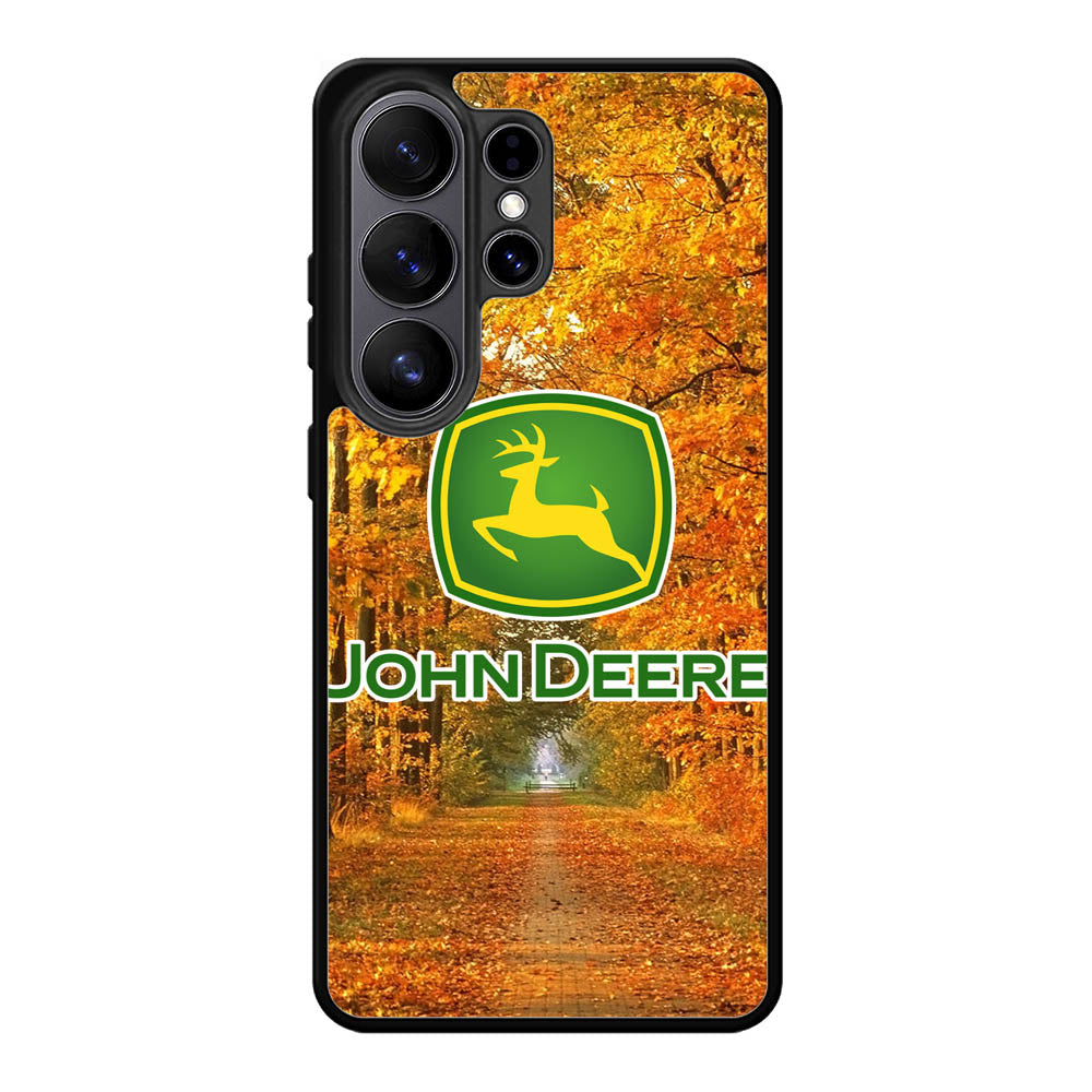 John Deere Case Samsung Galaxy S26 Ultra phone case with DC0912 design