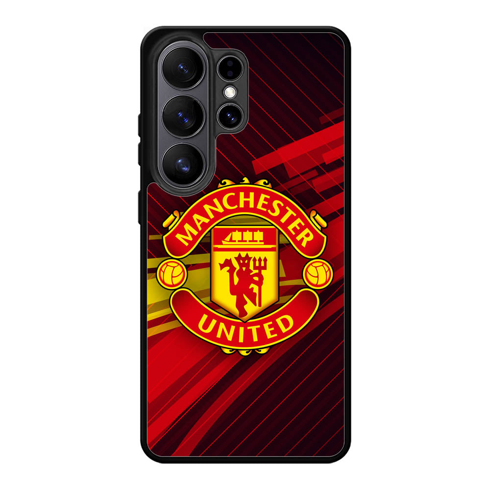 Manchester United Case Samsung Galaxy S26 Ultra phone case with DC1081 design