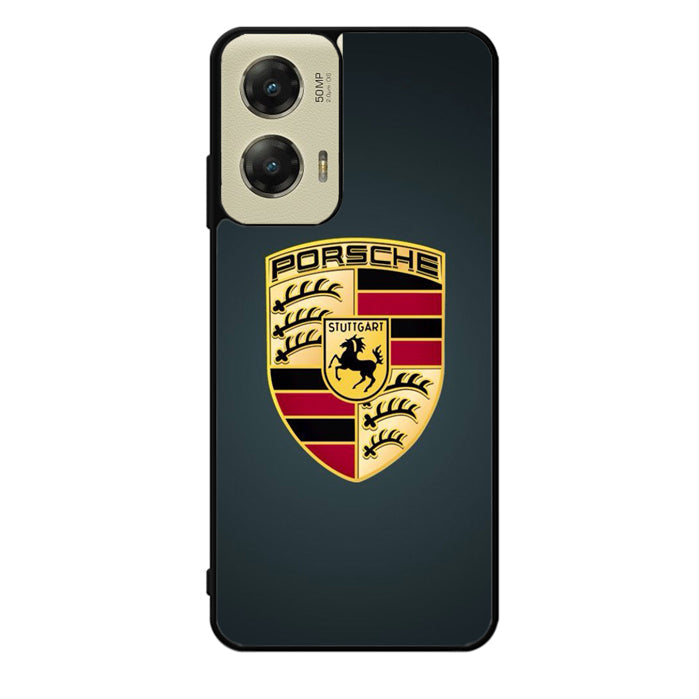Porsche Logo Wallpaper Motorola Moto G Stylus 5G 2024 Case