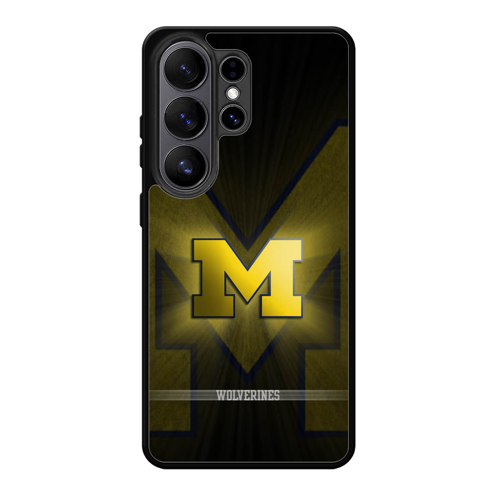 michigan wolverines Logo Samsung Galaxy S26 Ultra phone case