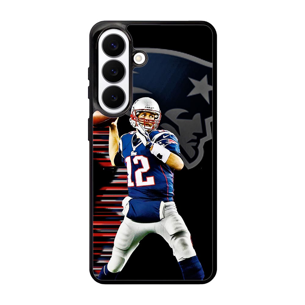 New England Patriots Tom Brady Samsung Galaxy S26 Plus phone case