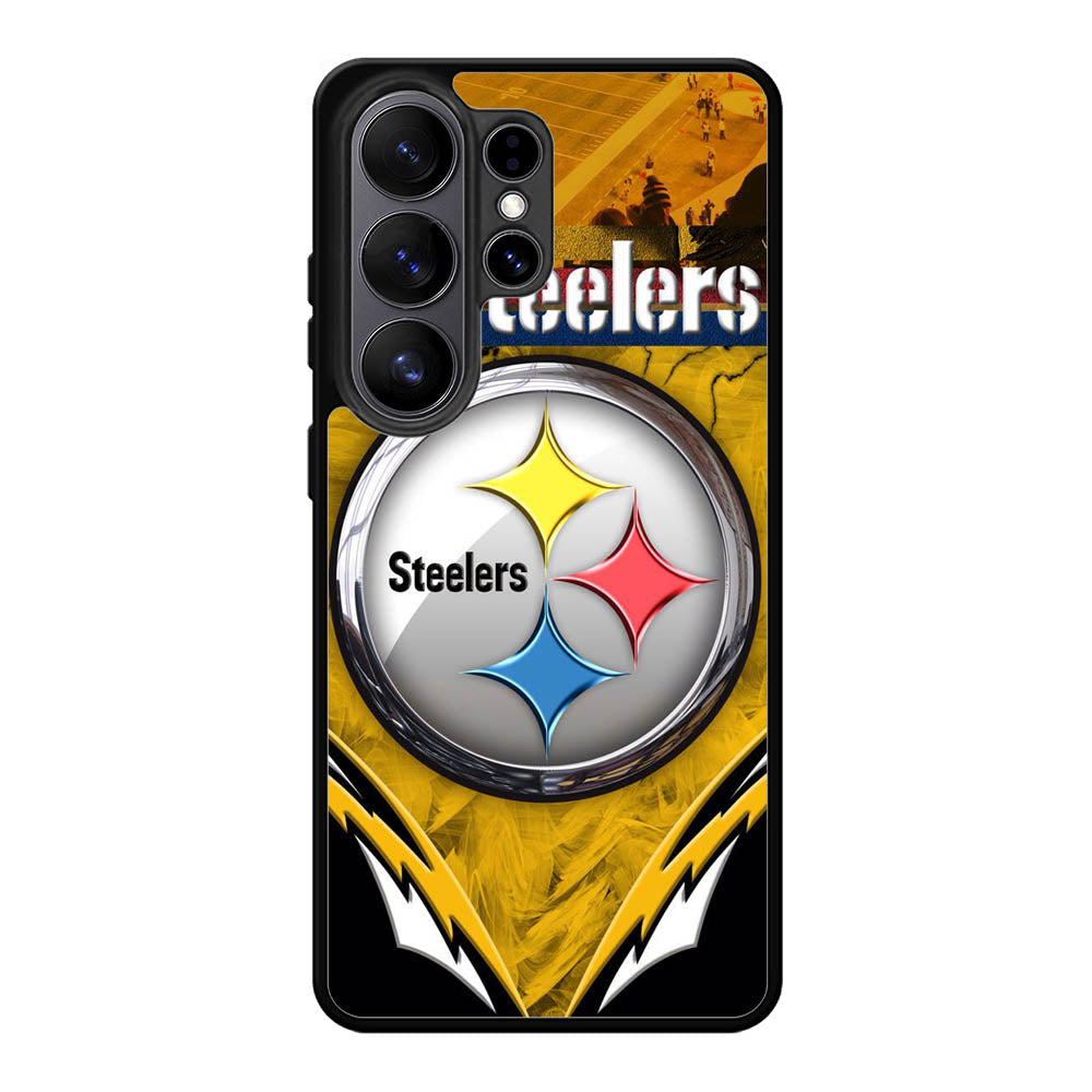 Pittsburgh Steelers Samsung Galaxy S26 Ultra phone case with DC1444 design