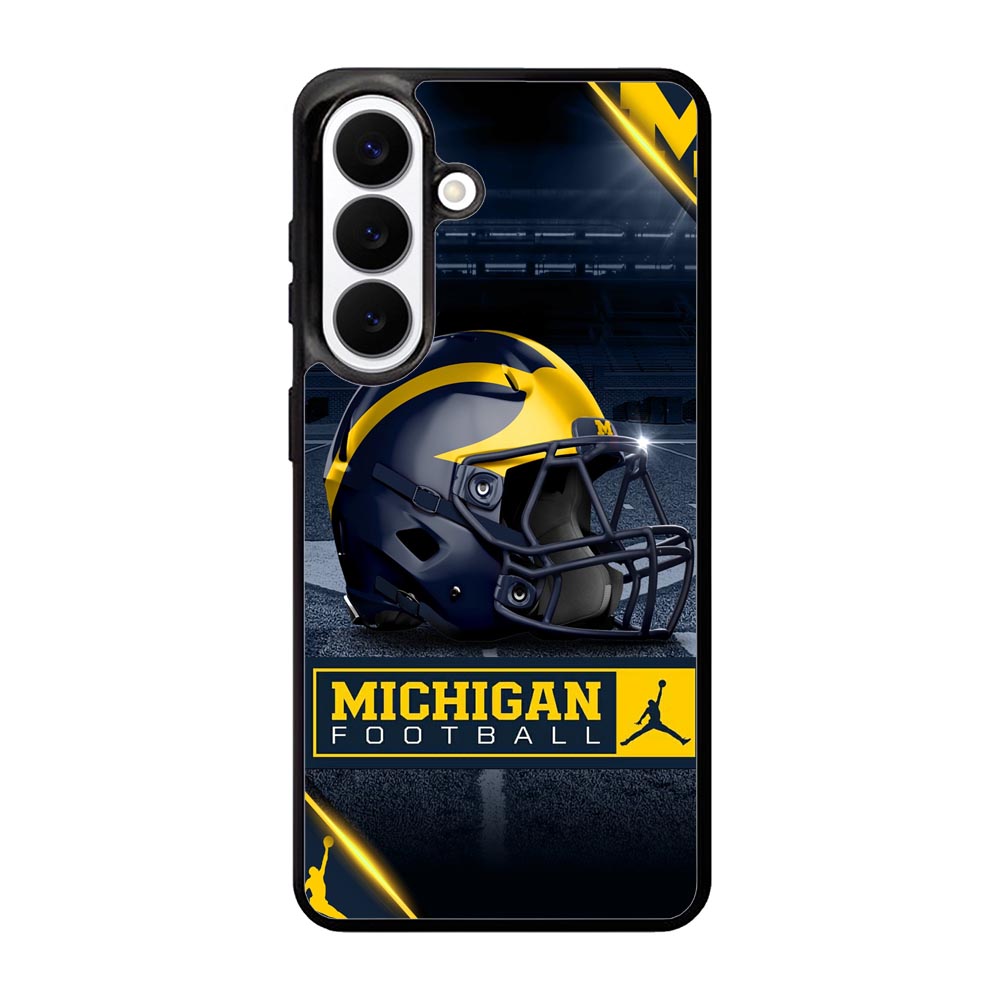 Michigan Wolverines Helmet Samsung Galaxy S26 Case DC1152