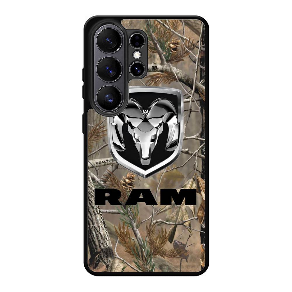 Dodge Ram Camo Case Samsung Galaxy S26 Ultra phone case with DC0538 design