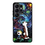 Calvin And Hobbes Art Starry Night Samsung Galaxy S26 Ultra Case DC0281