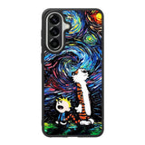 Calvin And Hobbes Art Starry Night Samsung Galaxy A57 Case DC0281
