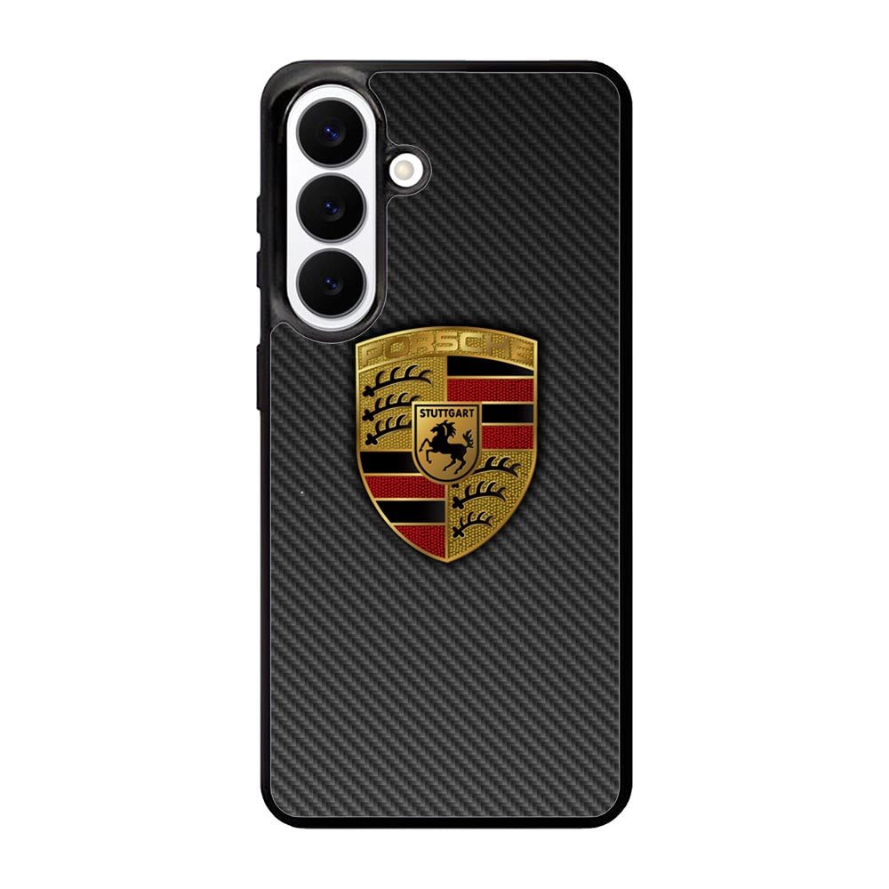 Porsche Badge Logo Samsung Galaxy S26 Plus phone case with DC1501 design