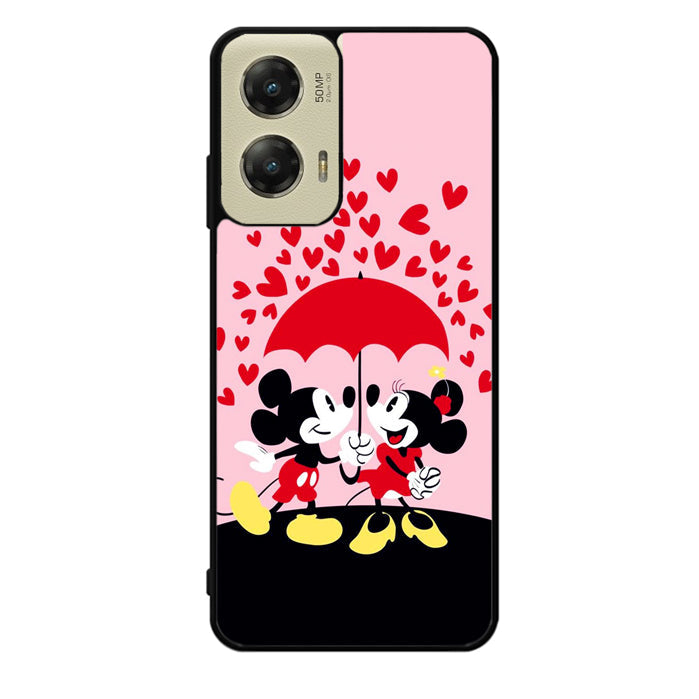 Mickey And Minnie Mouse Rain Love Motorola Moto G Stylus 5G 2024 Case
