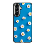 Daisy Blue Background Samsung Galaxy A57 Case