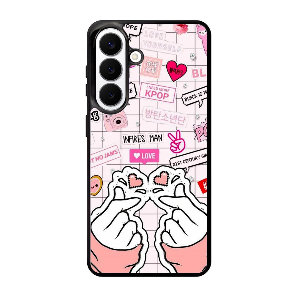 Fangirl Kpop Quotes Samsung Galaxy S26 phone case