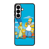The Simpsons Group Samsung Galaxy S26 phone case