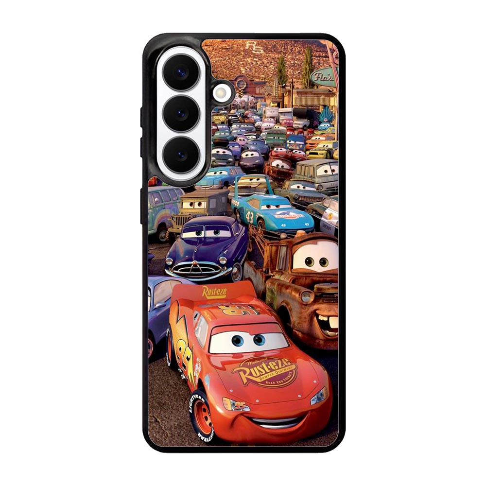 Lightning Mcqueen Disney Cars Samsung Galaxy S26 Plus phone case with DC1025 design