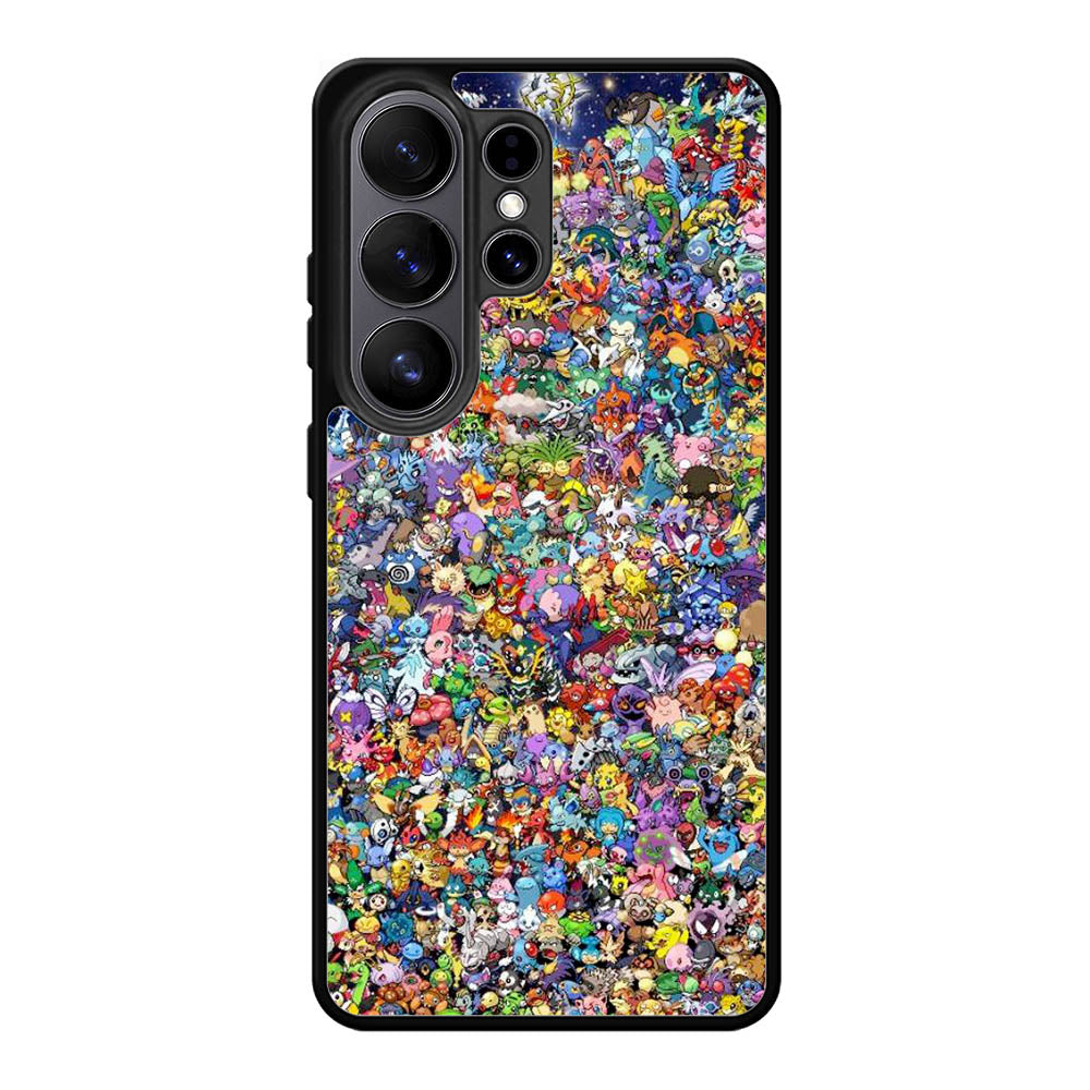 Pokemon Collage Samsung Galaxy S26 Ultra Case DC1476