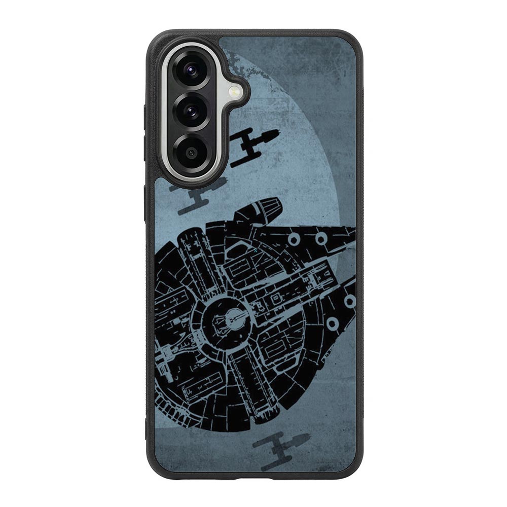 Star Wars Millenium Falcon Blue Samsung Galaxy A37 Case