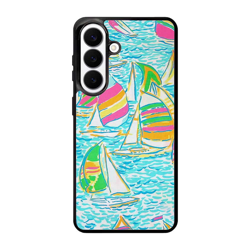 Lilly Pulitzer Sailboat Samsung Galaxy S26 Plus Case DC1032