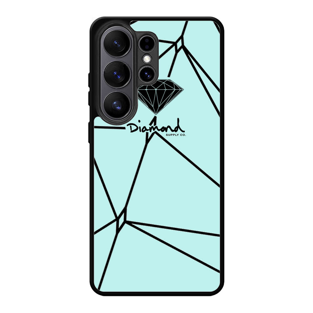 Diamond Supply Co Brilliant Diamond Blue Case Samsung Galaxy S26 Ultra Case DC0514