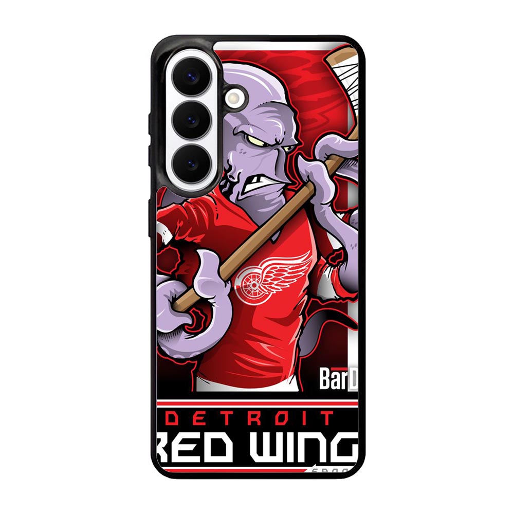 NHL Cartoon Mascout Detroit Red Wings Samsung Galaxy S26 phone case