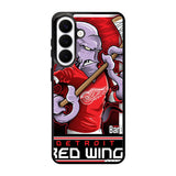 NHL Cartoon Mascout Detroit Red Wings Samsung Galaxy S26 phone case