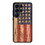 Vintage Patriotic American Flag Samsung Galaxy S26 Ultra Case