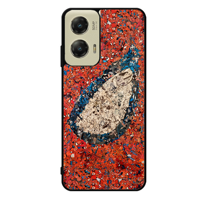 Spiderman Eye Collage Marvel Avengers Motorola Moto G Stylus 5G 2024 Case