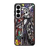 Nightmare Before Christmas Art Glass Samsung Galaxy S26 Case DC1284