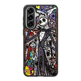 Nightmare Before Christmas Art Glass Samsung Galaxy A57 Case