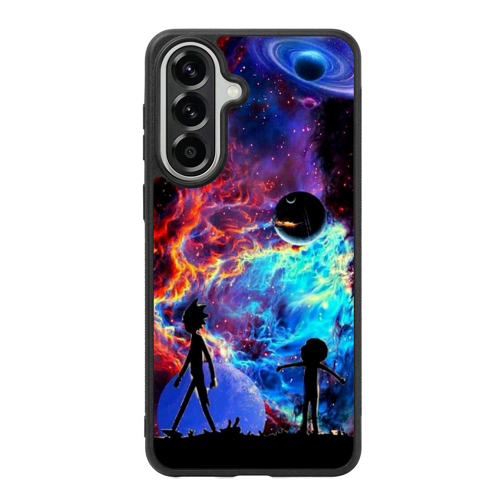 Rick And Morty Flat Samsung Galaxy A57 Case