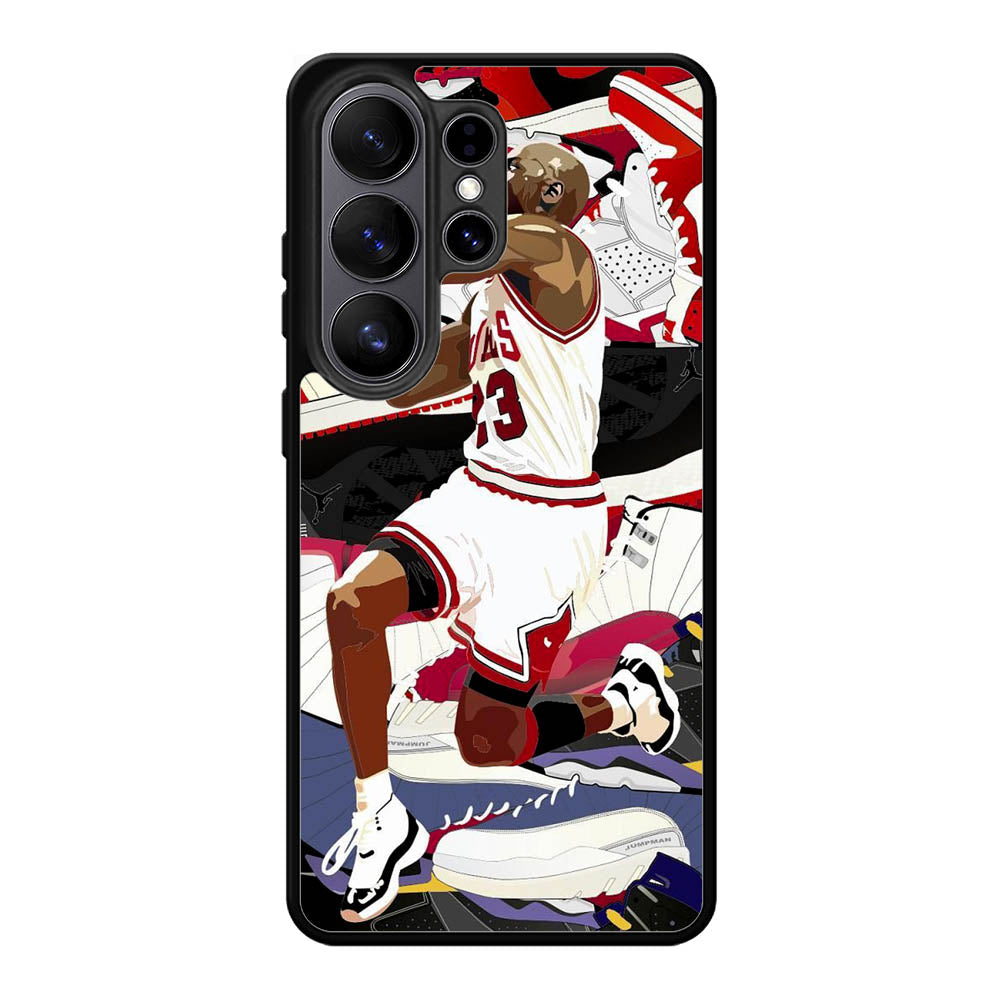 Michael Jordan 23 Samsung Galaxy S26 Ultra Case