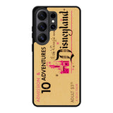 Vintage Disneyland Ticket Samsung Galaxy S26 Ultra phone case