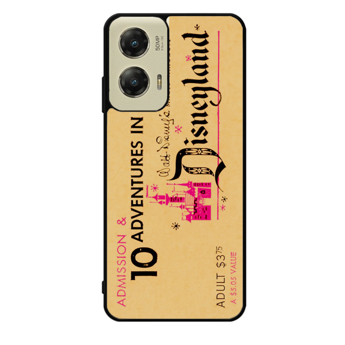 Vintage Disneyland Ticket Motorola Moto G Stylus 5G 2024 Case