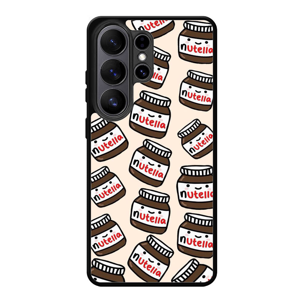 Nutella Pattern Samsung Galaxy S26 Ultra Case