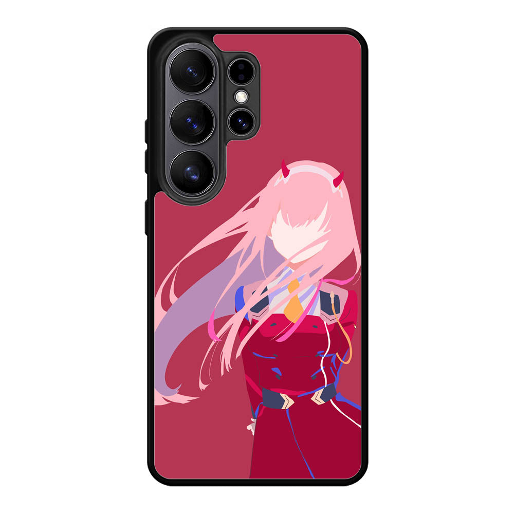 Zero Two Darling In The Franxx Samsung Galaxy S26 Ultra phone case with DC2002 design