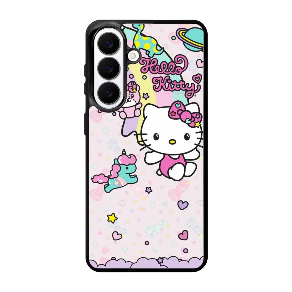 Hello Kitty Pink Samsung Galaxy S26 phone case with DC0845 design