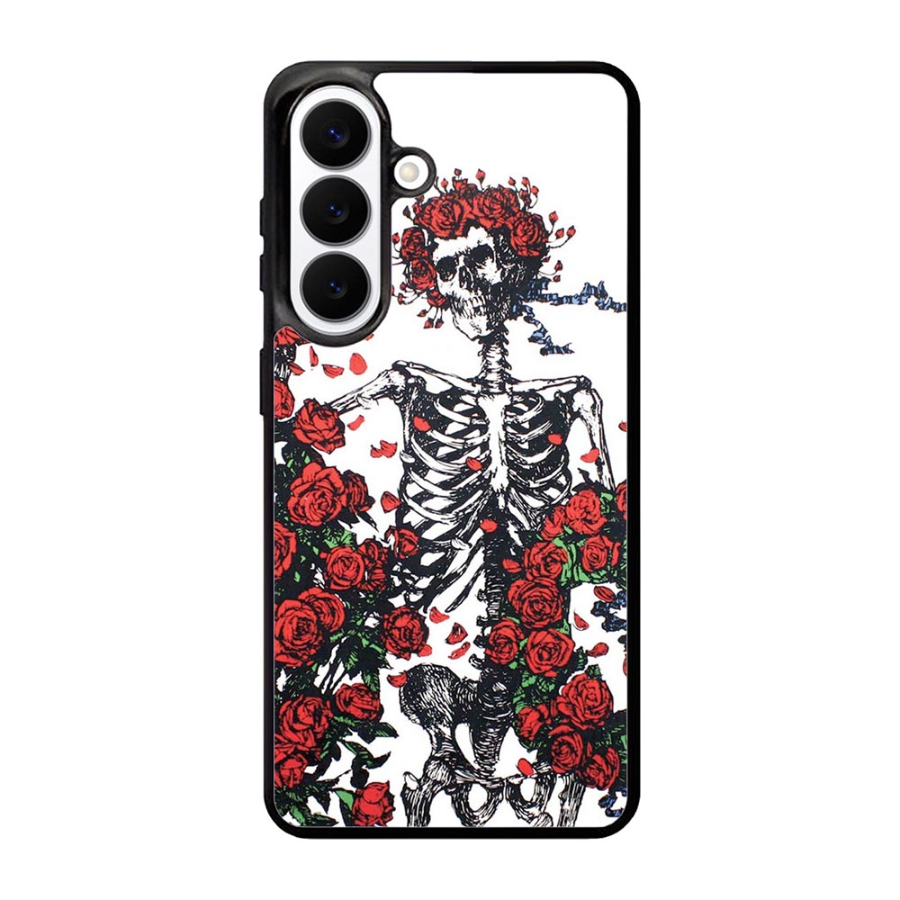 Grateful Dead Bones And Roses Samsung Galaxy S26 Plus Case DC0720