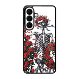 Grateful Dead Bones And Roses Samsung Galaxy S26 phone case