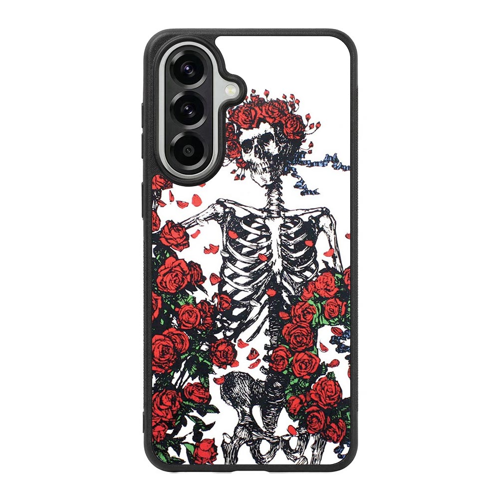 Grateful Dead Bones And Roses Samsung Galaxy A37 Case